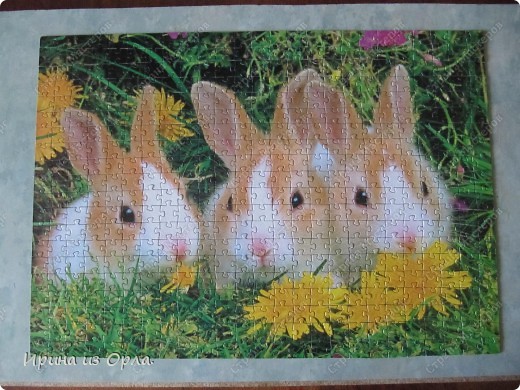 Мастер-класс Мозаика: МК - Создаем из пазлов картину Бумага Отдых. Фото 4