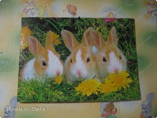 Мастер-класс Мозаика: МК - Создаем из пазлов картину Бумага Отдых. Фото 31