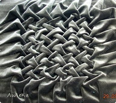  Мастер-класс Шитьё: Подушка с буфами "Плетенка" Нитки, Ткань. Фото 1