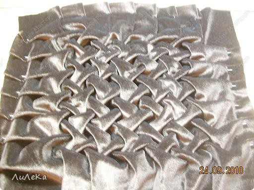  Мастер-класс Шитьё: Подушка с буфами "Плетенка" Нитки, Ткань. Фото 30