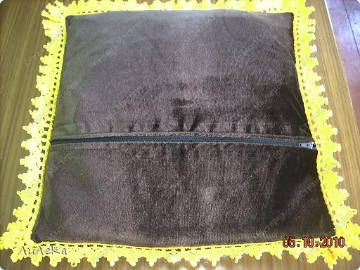  Мастер-класс Шитьё: Подушка с буфами "Плетенка" Нитки, Ткань. Фото 42