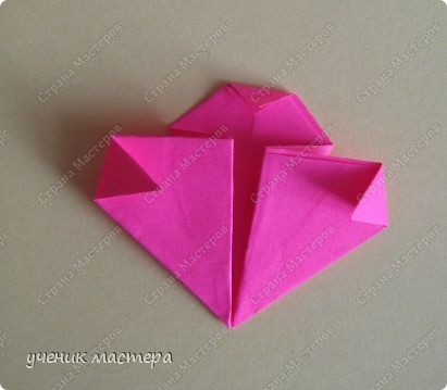  Мастер-класс, Открытка Мозаика, Оригами, Оригами модульное, Орнамент: Мозаика из модулей оригами. Цветочные мотивы. Бумага 8 марта, День рождения, Пасха. Фото 7
