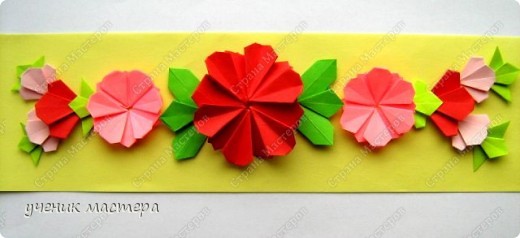 Мастер-класс, Открытка Мозаика, Оригами, Оригами модульное, Орнамент: Мозаика из модулей оригами. Цветочные мотивы. Бумага 8 марта, День рождения, Пасха. Фото 17 Мастер-класс, Открытка Мозаика, Оригами, Оригами модульное, Орнамент: Мозаика из модулей оригами. Цветочные мотивы. Бумага 8 марта, День рождения, Пасха. Фото 17