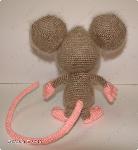 Toy Crochet Taller: Ratón Stepan + hilo MC.  Foto 25