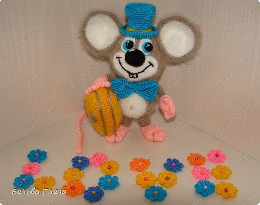 Toy Crochet Taller: Ratón Stepan + hilo MC.  Foto 1