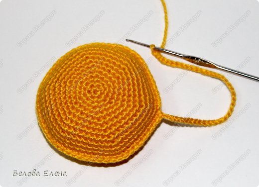  Мастер-класс Вязание крючком: Солнышко Пряжа. Фото 13
