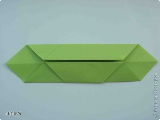 Мастер-класс, Оригами, : Гофрированный листок клена. Бумага День учителя, . Фото 5