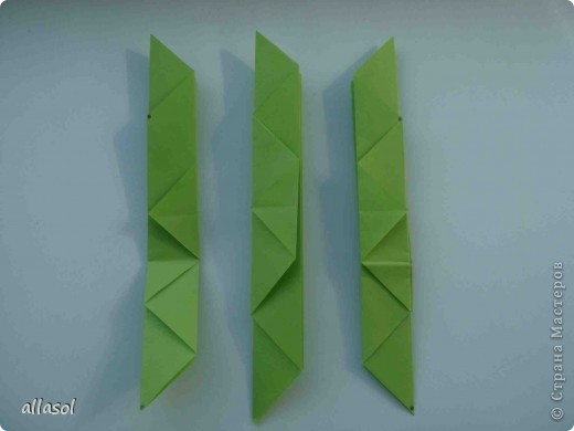 Мастер-класс, Оригами, : Гофрированный листок клена. Бумага День учителя, . Фото 9