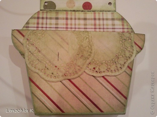 Мастер-класс, Скрапбукинг: Кулинарная коробочка-блокнот (обещанный МК) Картон, Тесьма, шнур Новый год. Фото 6 Мастер-класс, Скрапбукинг: Кулинарная коробочка-блокнот (обещанный МК) Картон, Тесьма, шнур Новый год. Фото 6
