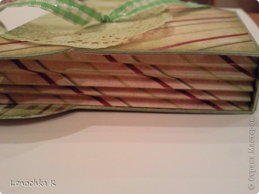 Мастер-класс, Скрапбукинг: Кулинарная коробочка-блокнот (обещанный МК) Картон, Тесьма, шнур Новый год. Фото 17 Мастер-класс, Скрапбукинг: Кулинарная коробочка-блокнот (обещанный МК) Картон, Тесьма, шнур Новый год. Фото 17