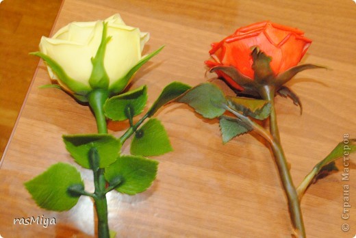 Мастер-класс Лепка: Мастер-класс по лепке розы. Часть 1  Фарфор холодный. Фото 1