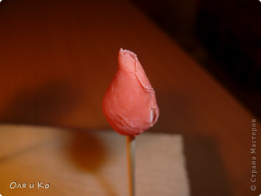 Мастер-класс,  Лепка, : Лепим соленую розу. Продолжение Тесто соленое 8 марта, . Фото 9