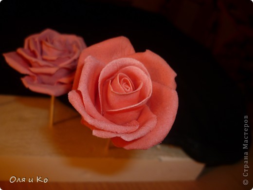 Мастер-класс,  Лепка, : Лепим соленую розу. Продолжение Тесто соленое 8 марта, . Фото 23