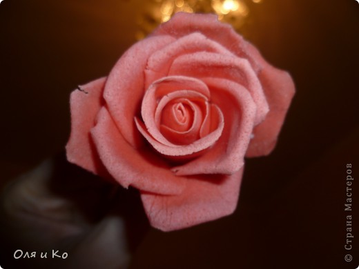 Мастер-класс,  Лепка, : Лепим соленую розу. Продолжение Тесто соленое 8 марта, . Фото 30