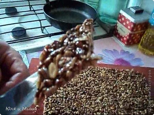 Видео, Кулинария, Мастер-класс Рецепт кулинарный, : Готовим козинаку Продукты пищевые День рождения, Новый год, Рождество, Свадьба. <br />
<center>