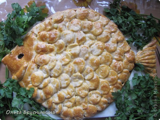Кулинария, Мастер-класс Рецепт кулинарный: Пирог-Рыбка.МК. Продукты пищевые День рождения, Новый год. Фото 1 Кулинария, Мастер-класс Рецепт кулинарный: Пирог-Рыбка.МК. Продукты пищевые День рождения, Новый год. Фото 1
