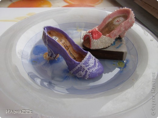 Мастер-класс,  Лепка, : сам себе дизайнер обуви Тесто соленое Новый год, . Фото 1