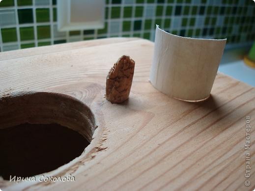 Декор предметов, Мастер-класс Декупаж: Новая жизнь старого скворечника Картон, Клей, Краска, Пастель, Салфетки Отдых, Праздник осени. Фото 4