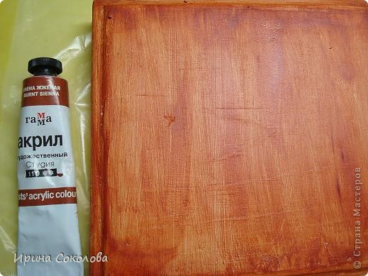 Декор предметов, Мастер-класс Декупаж: Новая жизнь старого скворечника Картон, Клей, Краска, Пастель, Салфетки Отдых, Праздник осени. Фото 10