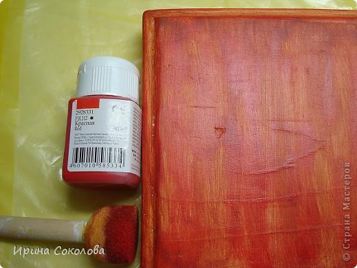 Декор предметов, Мастер-класс Декупаж: Новая жизнь старого скворечника Картон, Клей, Краска, Пастель, Салфетки Отдых, Праздник осени. Фото 11