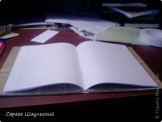 Декор предметов, Мастер-класс, Материалы и инструменты Вырезание: Обложка для тетради Бумага, Клей. Фото 10