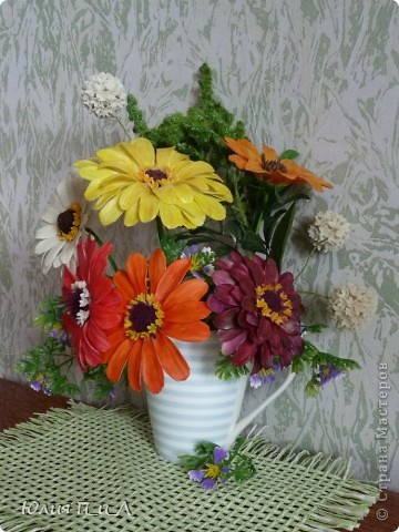 Мастер-класс, Поделка, изделие, Флористика Лепка: Вариации на тему цинниий (ХФ)… Фарфор холодный. Фото 2 Мастер-класс, Поделка, изделие, Флористика Лепка: Вариации на тему цинниий (ХФ)… Фарфор холодный. Фото 2