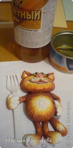  Мастер-класс Лепка: Котик-коток Тесто соленое. Фото 18