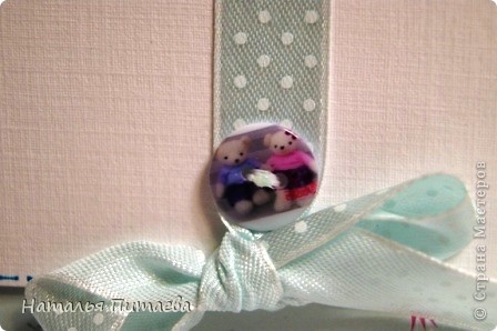 Скрапбукинг Аппликация: "Альбом для Малыша" Бумага, Картон, Клей, Коробки, Краска, Кружево, Ленты, Пуговицы, Скотч День рождения. Фото 21