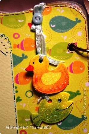 Скрапбукинг Аппликация: "Альбом для Малыша" Бумага, Картон, Клей, Коробки, Краска, Кружево, Ленты, Пуговицы, Скотч День рождения. Фото 16