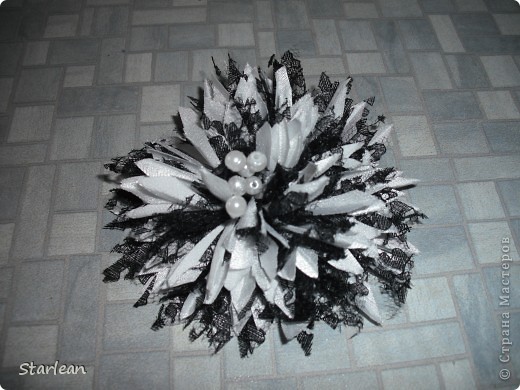 Мастер-класс Шитьё: хризантема  Ткань. Фото 10
