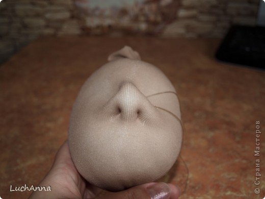  Куклы, Мастер-класс Шитьё: МК кукольный нос Капрон. Фото 20