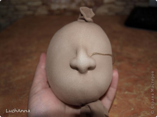  Куклы, Мастер-класс Шитьё: МК кукольный нос Капрон. Фото 22