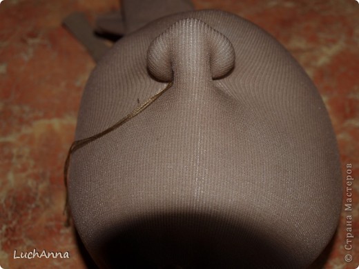  Куклы, Мастер-класс Шитьё: МК кукольный нос Капрон. Фото 24