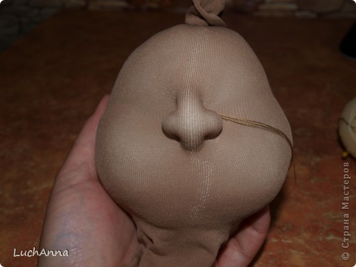 Куклы, Мастер-класс Шитьё: МК кукольный нос Капрон. Фото 25