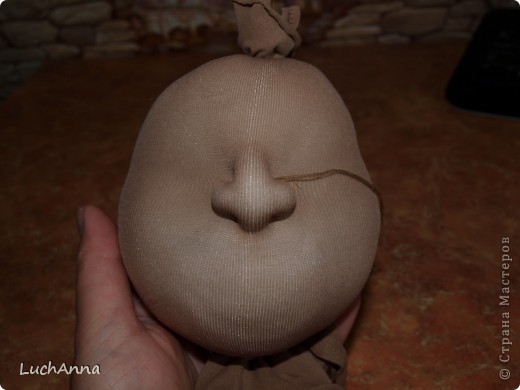  Куклы, Мастер-класс Шитьё: МК кукольный нос Капрон. Фото 27