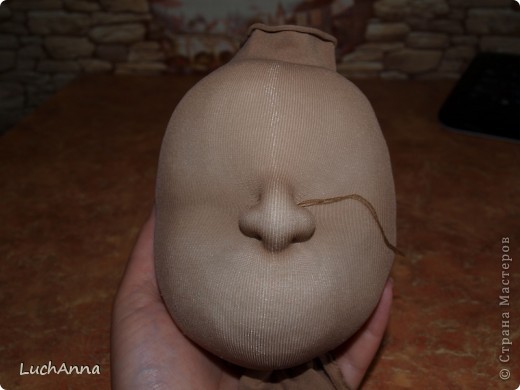  Куклы, Мастер-класс Шитьё: МК кукольный нос Капрон. Фото 28