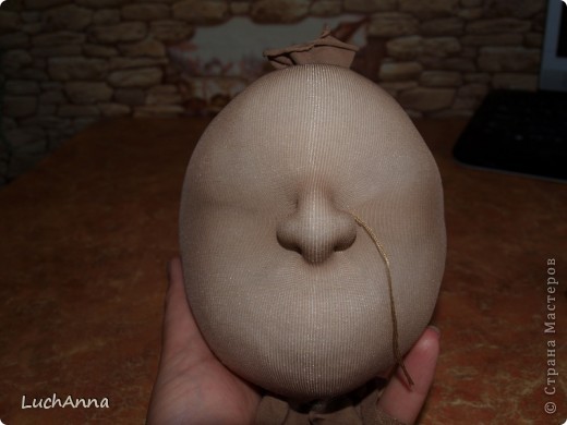 Куклы, Мастер-класс Шитьё: МК кукольный нос Капрон. Фото 29