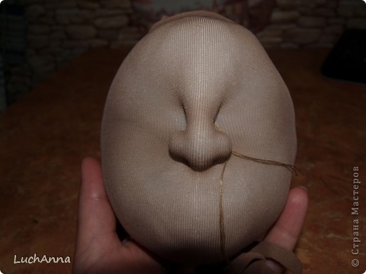  Куклы, Мастер-класс Шитьё: МК кукольный нос Капрон. Фото 31