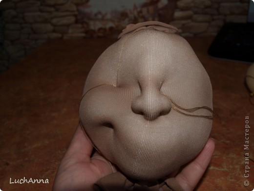  Куклы, Мастер-класс Шитьё: МК кукольный нос Капрон. Фото 32