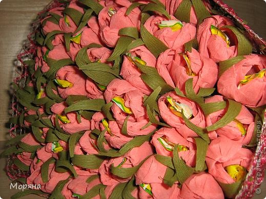 Свит-дизайн Бумагопластика: Сладкие крокусы-2 Бумага гофрированная