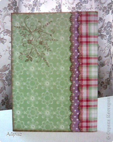 Скрапбукинг Ассамбляж: Кулинарная книга Бумага, Бусинки, Клей, Скотч. Фото 10