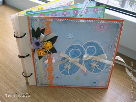 Открытка, Скрапбукинг Аппликация, Ассамбляж: Еще один мой дебют.... Бумага, Бусинки, Клей, Кружево, Ленты День рождения. Фото 9