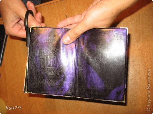  Мастер-класс Декупаж: обложки для паспорта (МК) Краска, Салфетки. Фото 10