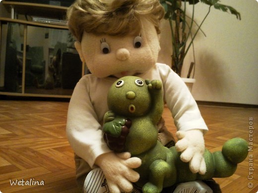 Игрушка, Куклы Шитьё: Непоседа и дерево из роз Ткань День рождения. Фото 5 Игрушка, Куклы Шитьё: Непоседа и дерево из роз Ткань День рождения. Фото 5