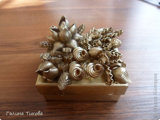 Поделка, изделие Моделирование, Орнамент: Поделки из макарон. Здесь много работ. Материал бросовый, Продукты пищевые. Фото 13