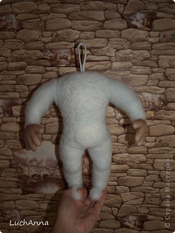  Куклы, Мастер-класс Шитьё: Кукольный каркас и тело (мини МК) Капрон, Поролон, Проволока. Фото 19