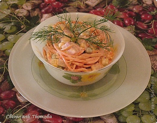 Кулинария Рецепт кулинарный: Чешский экспресс-салат Продукты пищевые. Фото 1 Кулинария Рецепт кулинарный: Чешский экспресс-салат Продукты пищевые. Фото 1