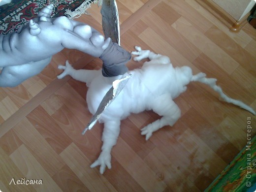  Куклы, Мастер-класс Шитьё: Дракон в скульптурном текстиле Новый год. Фото 22