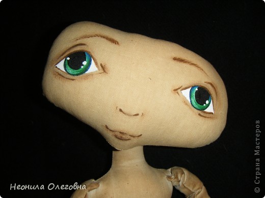 МК рисуем лицо текстильной кукле... Dscf7058