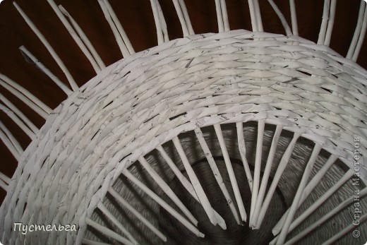  Поделка, изделие Декупаж, Плетение: Столик для вязания Бумага, Картон. Фото 11